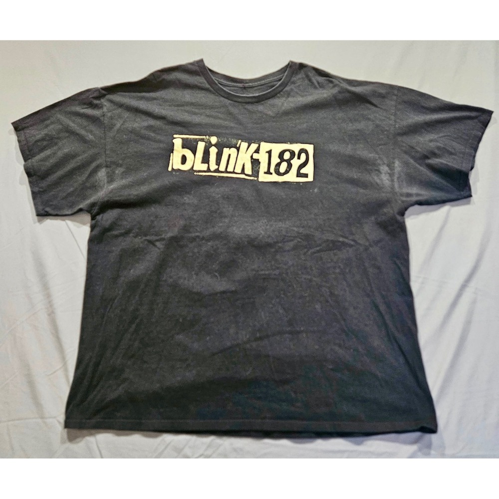 Blink-182 T-Shirt Mens 2XL‎ Black Good Rabbit Graphic Band Tee Since 1992